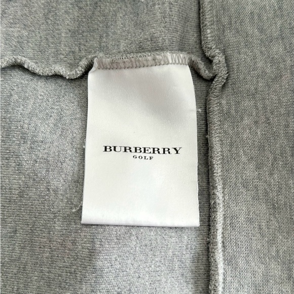 BURBERRY Golf Nova Check Trim Short Sleeve Hoodie - Picture 9 of 17